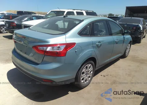 2012 Ford Focus Se from USA, damaged, VIN 1FAHP3F25CL253266